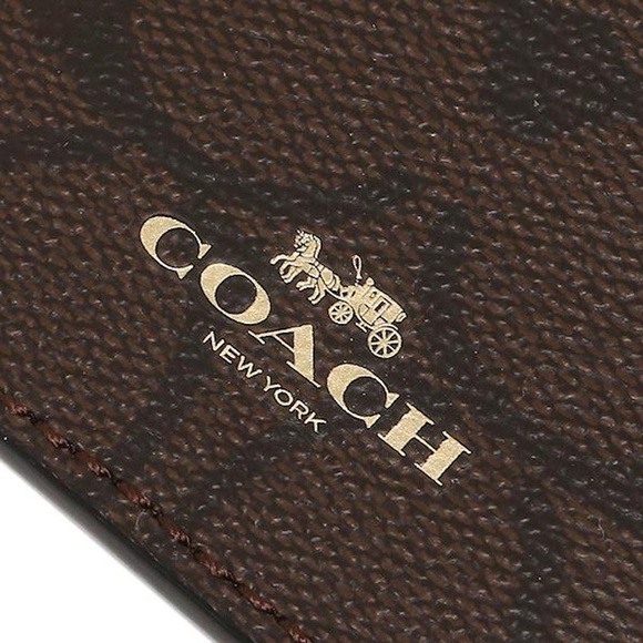 NEW Coach Signature Card Case Employee ID lanyard - Picture 5 of 6